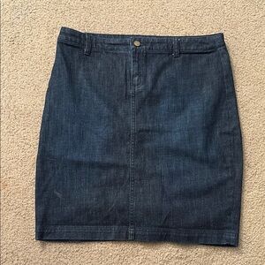 Lily Pulitzer Denim Skirt in Classic Blue